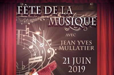 Fte de la Musique 2019 avec J-Y Mullatier  Saint Quentin