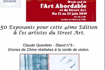 L'art Abordable    Exposition  La Mairie De Saint-mand  Saint Mande