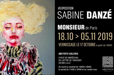 Exposition Sabine Danz Monsieur de Paris  Lille