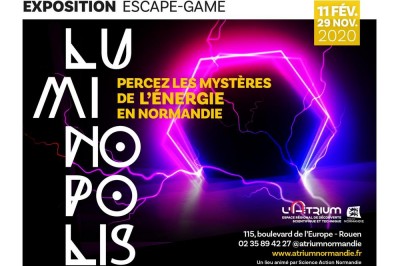 Exposition escape game Luminopolis  Rouen