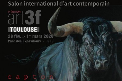 Capton Expose Au Salon Art3f De Toulouse