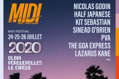 Midi Festival 2020 - Pass 3 Jours  Hyeres