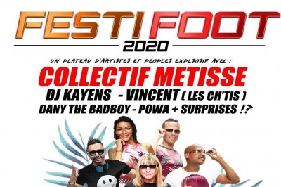 Collectif Metisse, Dj Kayens, Dany El Cuelno, Powa, Vincent Shogun (Les Chtis) En Concert Festifoot 2020  Menesplet