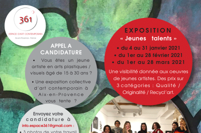 Exposition Jeunes Talents  Aix en Provence