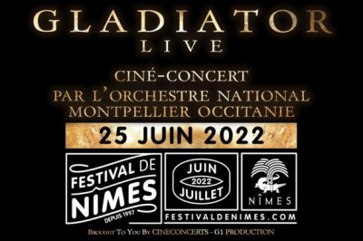 Gladiator Live ciné-concert - report à Nimes