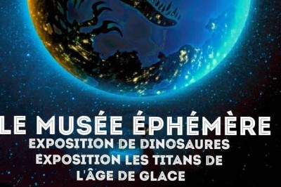 Le Muse Ephmre: Exposition de dinosaures  Roanne