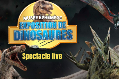 Le Musée Ephémère: Les dinosaures arrivent à Montbeliard