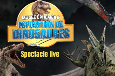 Le Musée Ephémère: les dinosaures arrivent à Nice