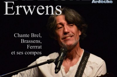 Erwens chante Brel, Brassens, Ferrat et ses compos à Lablachere