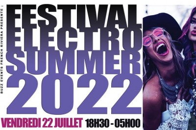 Festival Electro Summer 2022 / 22-07-2022 La Pinède Goud et Le Golden Rooftop Juan les Pins