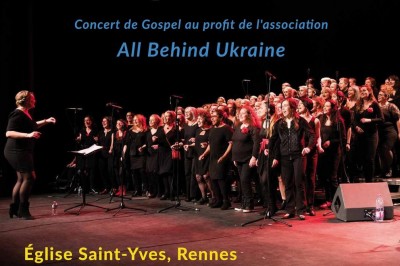 The SoulSpirit Choir chante pour l'Ukraine à Rennes