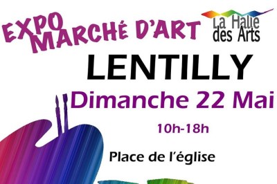 Expo Marché D'art à Lentilly