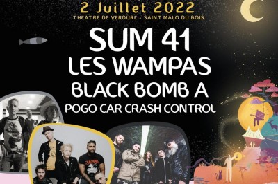 Sum 41 / Les Wampas / Black Bomb A à Saint Malo du Bois
