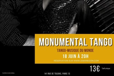 Monumental Tango  Paris 13me