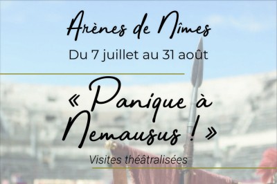 Visites théâtralisées - Panique à Nemausus ! à Nimes
