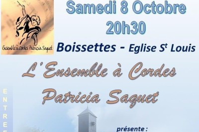 Concert de l'orchestre Patricia Saquet à Boissettes