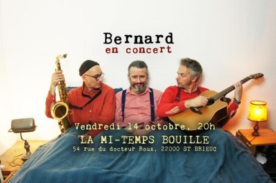 Bernard à la Mi-temps Bouille à Saint Brieuc