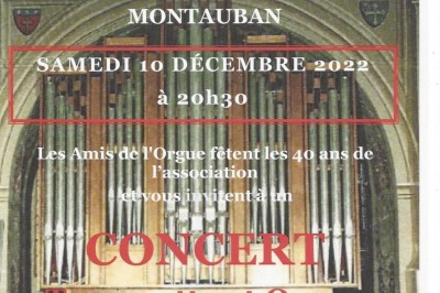 Concert trompette et orgue à Montauban