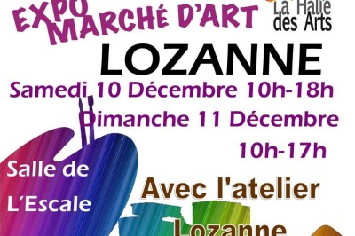 Expositions, Marché d'Art à Lozanne