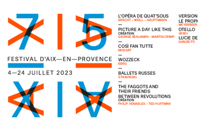 Festival d'Aix en Provence 2023