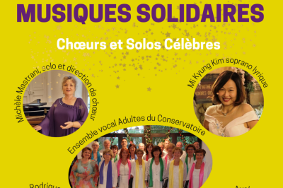 Musiques solidaires, choeurs et solos célèbres à Castelnau le Lez