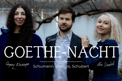 Concert Goethe-Nacht, Liederabend  deux voix et piano  Strasbourg