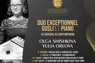 Duo Exceptinnel Gysli et piano  Paris 16me