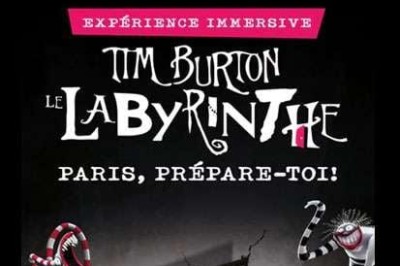 Tim Burton Le Labyrinthe à Paris 19ème