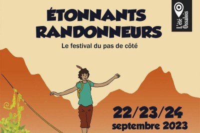 Festival Étonnants Randonneurs, Le festival du pas de côté 2023