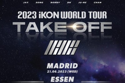 2023 ikon world tour, take off  Paris 19me