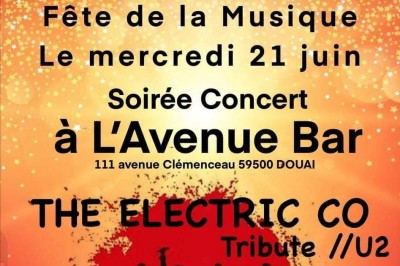 Tribute U2  l'Avenue Bar  Douai