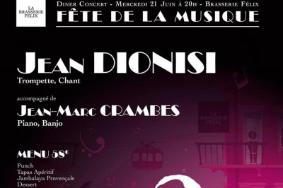 Fête de la musique à La Brasserie Félix à Toulon