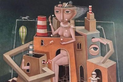 Snezana Petrovic, Imago Mundi, peintures  Paris 8me