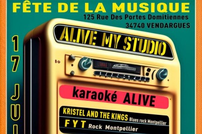 C'mon everybody alive my studio fte de la musique  Vendargues