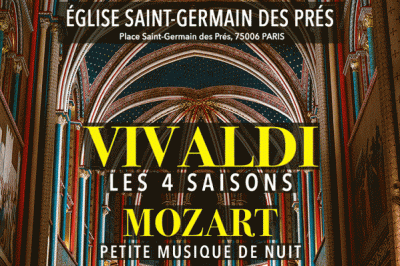 Orchestre Hélios et Glen Rouxel, Vivaldi et Mozart à Paris 6ème