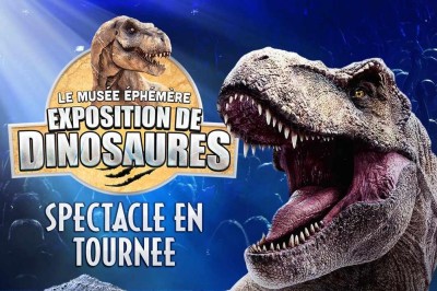 Le musée éphémère®: exposition de dinosaures à albertville