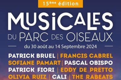 Les Musicales du Parc des Oiseaux 2024