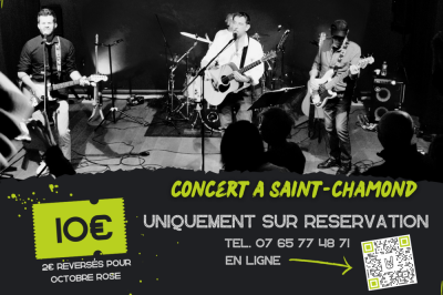 Concert Rock The Famous Band  Saint Chamond