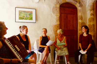 Rencontre de chants traditionnels italiens  Saint Maurice Navacelles