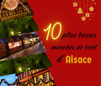 Dans la liste des plus beaux marchés de Noël d'Alsace, on demande Strasbourg !