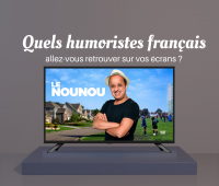 Quels humoristes français sera prochainement à l'écran ?