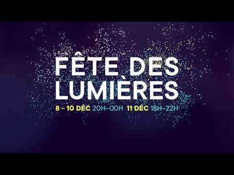 Fête des lumières à Lyon 2023